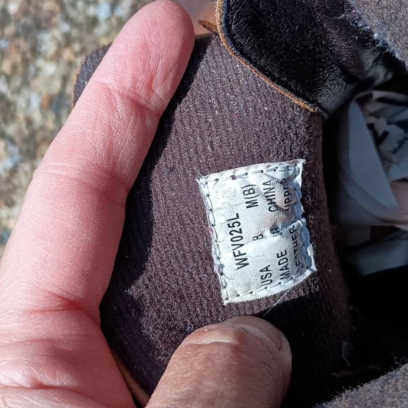 Propet Brown Leather Delaney Tall Lace Up Boot with Inside Zip, size 8 - Picture 4 of 11